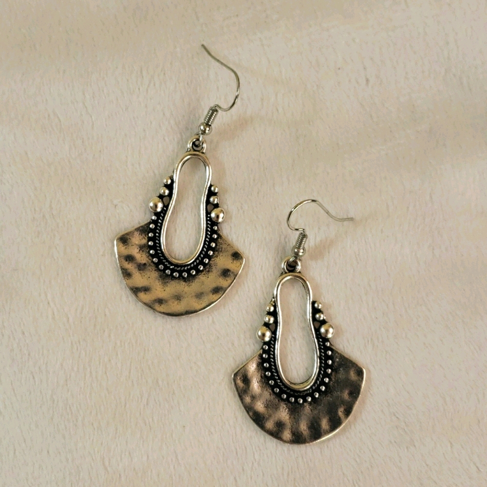Last Chance - Bundle and Save - Silver Drop Boho Earrings